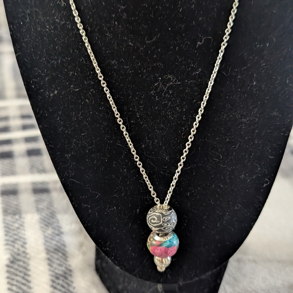 Viva Beads Silver Necklace